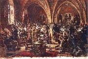 Jan Matejko The First Sejm in eczyca oil painting reproduction